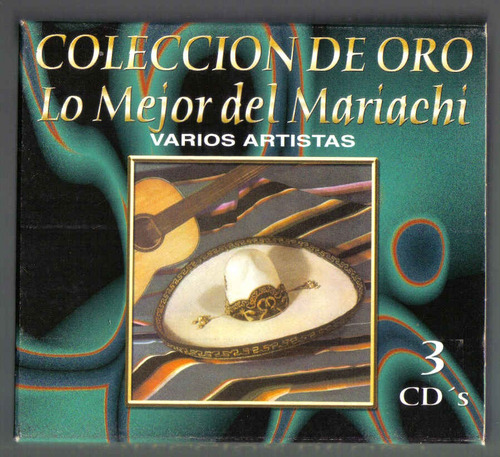 Lo Mejor Del Mariachi Boxset De 3 Cds Unica Ed 2003  Idd