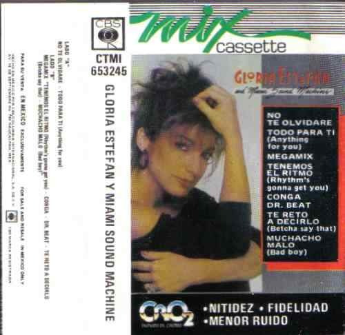 Gloria Estefan Megamix Cassette Single Bfn