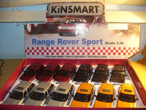 Perudiecast Kinsmart Range Rover Sport 1:38