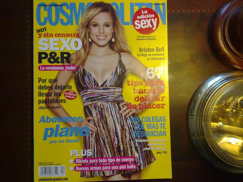 Kristen Bell Revista Cosmopolitan Edición Sexy 2008