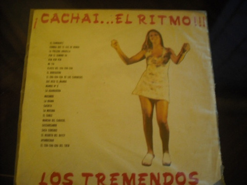 Vinilo De Los Tremendos Cachai El Ritmo (u298