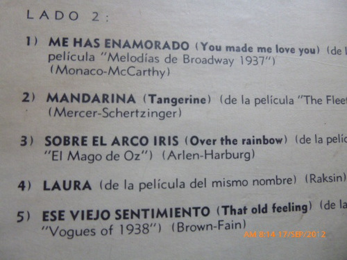 Vinilo De The Knigtsbridge Strings Cinema (xx549 (Usado)