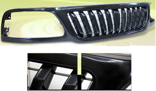 Parrilla Para Ford Expedition 1999 - 2002 Negra Nueva!!!