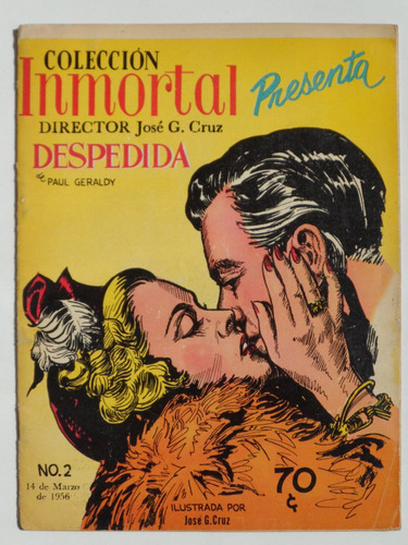 1956 Coleccion Inmortal 2 Revista Ilustrada Por Jose G. Cruz