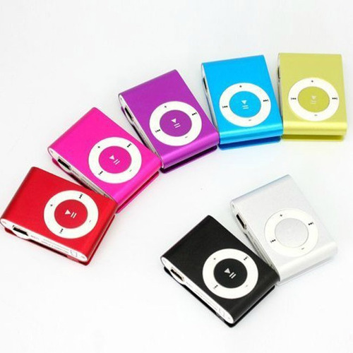 Mini Mp3 , Memoria Expandible , Varios Colores , Nuevo