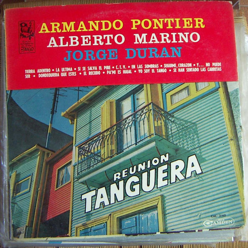 Tango, Armando Pontier ( Reunion Tanguera), Lp 12´, Css.