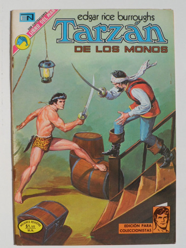 1973 Tarzan De Los Monos # 349 Comic Mexicano Edit. Novaro