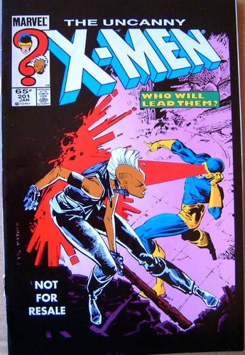 X Men / Cyclops Vs Storm / Marvel Comics