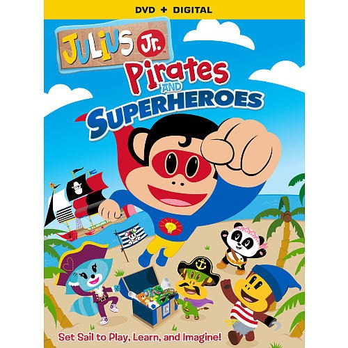 Julius Jr: Piratas Y Superhéroes De Dvd (dvd / Digital)