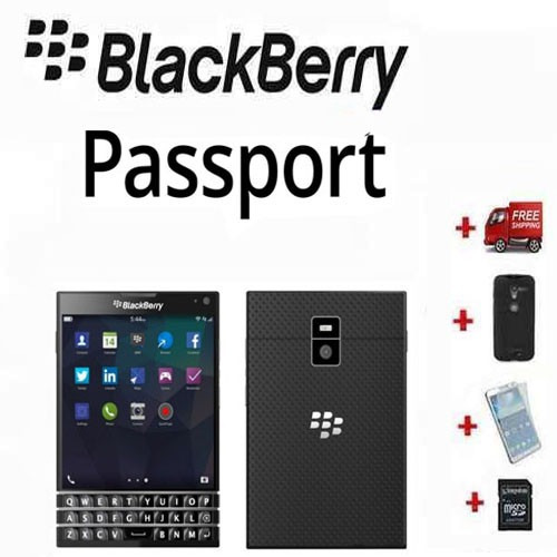 Blackberry Passport Negro 32gb 4g Libre Nuevo 