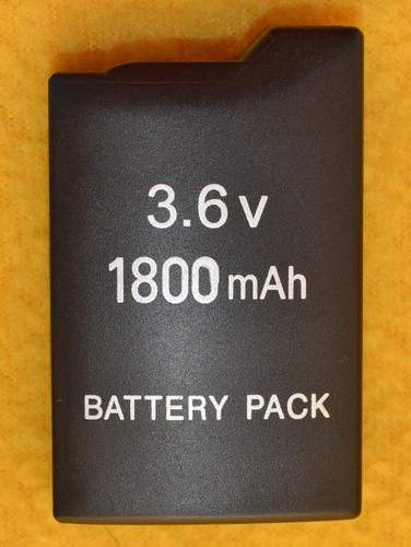 Bateria Generica 3.6v 1800mah Para Psp Fat