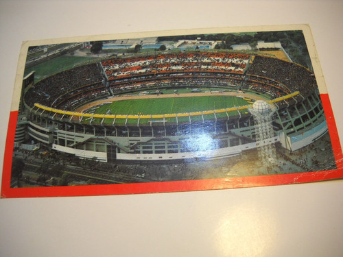Postal Estadio Monumental River Plate Años 80