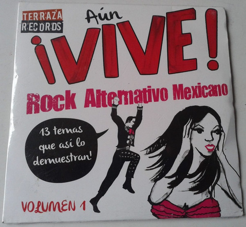 Cd Carton Promo Sellado Aun Vive Rock Alternativo Mexicano