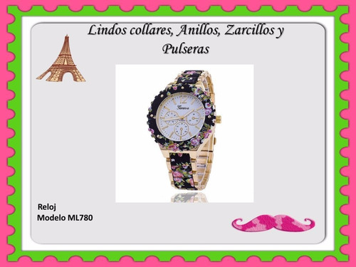 Hermosos Relojes Geneva Platinum