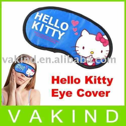 Antifaz Mascara Para Dormir Hello Kitty. Azul