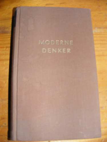 Modernos Pensadores, Moderne Denker, 1948