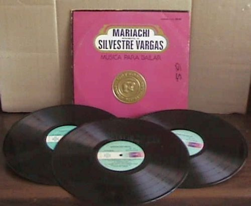 Mariachi Monumental De Silvestre Vargas 1976 3 Acetatos  Idd