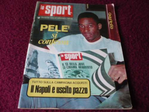 Pele Si Confessa Revista Lo Sport (1967) Brasil Ozzyperu