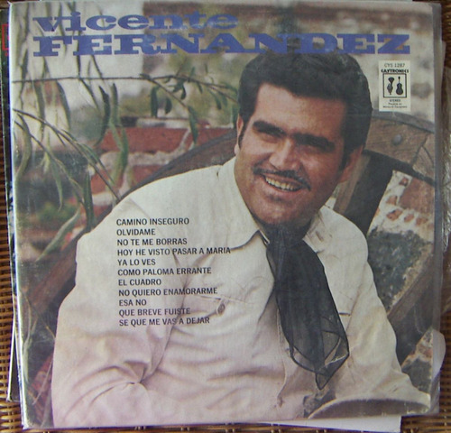 Bolero, Vicente Fernandez, Camino Inseguro, Lp 12´, Hwo.