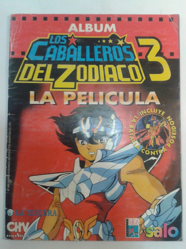 Album Caballeros Del Zodiaco 3 La Pelicula 1996