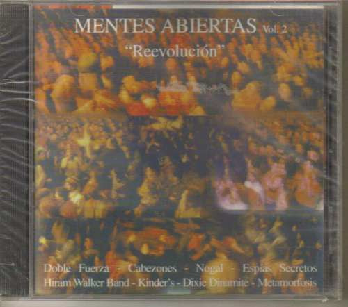 Mentes Abiertas - Reevolucion ( Compilado Argentino) Cd Rock