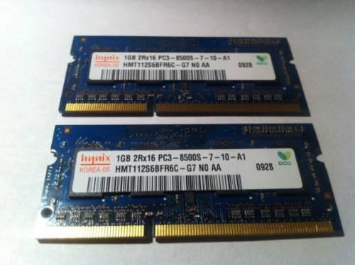 Memoria Ram Original Para Apple Macbook. 2 Gb (Usado)