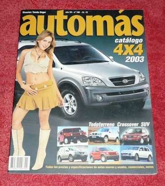 Automás Mayo 2003 4x4 2003 Crossover Suv Kía Sorento Audi A8