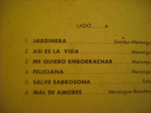 Vinilo Lp De Joseito Meteo El Rey Del Merengue (u617