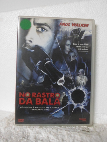 Dvd No Rastro Da Bala - Original