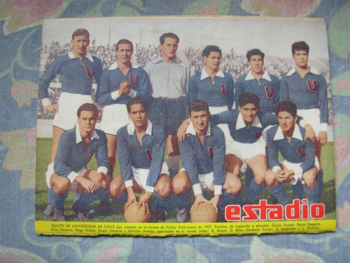 Estadio Nº 743 9 De Agosto De 1957 Equipo U De Chile