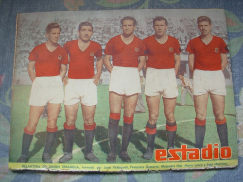 Estadio Nº 655 2 Diciembre De 1955 Delantera Union Española