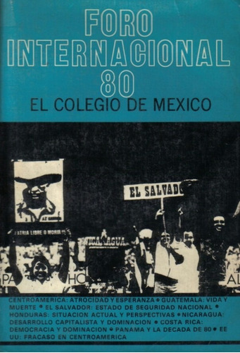 Foro Internacional 80 / Abril - Junio 1980 / N 4 / C. México