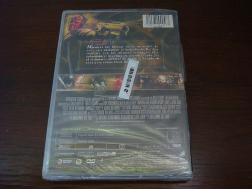Hellboy - Guillermo Del Toro * Dvd Nuevo Y Cerrado