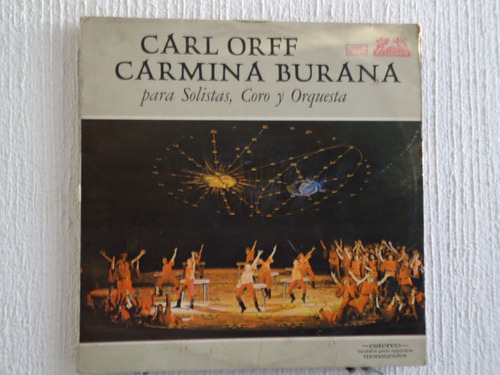 Carl Orff - Carmina Burana, Para Solistas Coro Y Orquestas