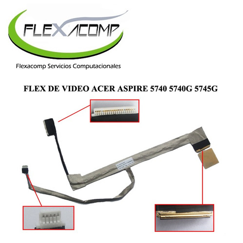 Flex De Video Acer 5740 5740g 5745g Envio Gratis Flexacomp