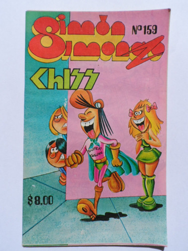 Simon Simonazo Chizz # 159 Kiss Original Comic De 1981 Raro!