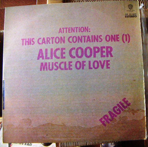 Rock Inter, Alice Cooper, Muscle Of Love, Lp 12´,