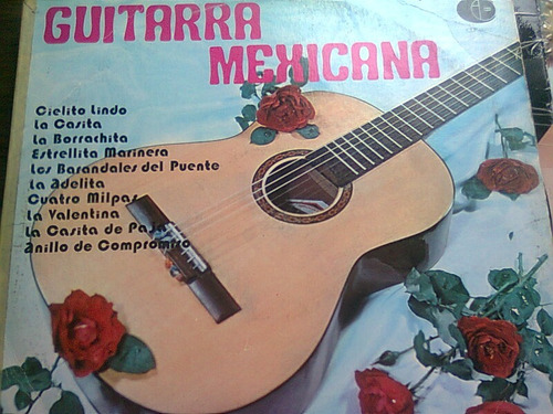 Disco Acetato De Guitarra Mexicana