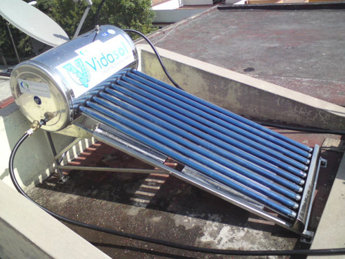 Calentador Solar De 100lts Para 3 Pers Flete Y Armado Gratis