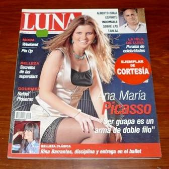 Revista Luna Diciembre 2007 Ana María Picasso Alberto Isola