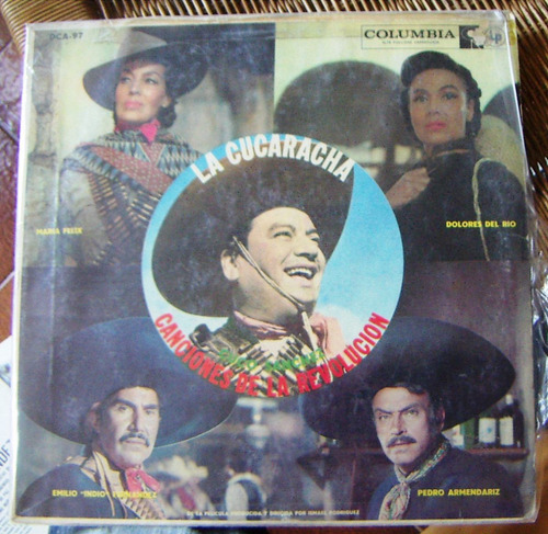 Bolero, María Félix, Canciones De La Revolución, Lp 12´, Hwo