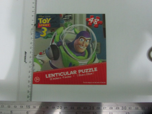 Buzz Lightyear Boz Estampa Lenticular Tridimensional Transfo