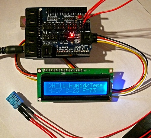 Arduino: Sensor De Temperatura Y Humedad Dht11 1pza
