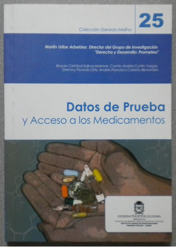 Datos De Prueba Y Acceso A Los Medicamentos - Unal