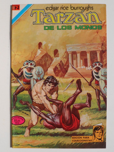1973 Tarzan De Los Monos # 374 Comic Mexicano Edit Novaro