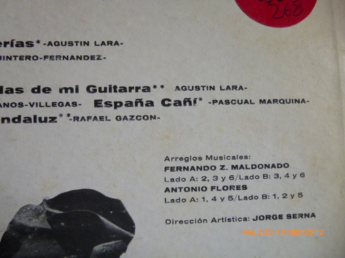 Vinilo De Lp Pasos Dobles Marichi Guadalajara (u658