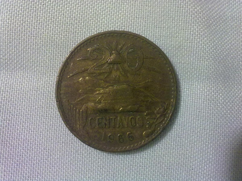 Moneda 20 Centavos 1966. Css