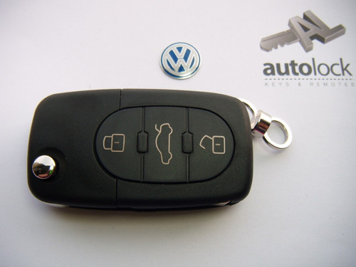 Control Remoto Con Flip Volkswagen Passat Golf Beetle Bora