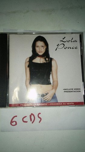 Lola Ponce - Cd Promo