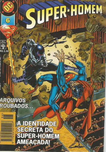 Super-homem 06 2ª Serie - Abril 6 - Bonellihq Cx70 G19